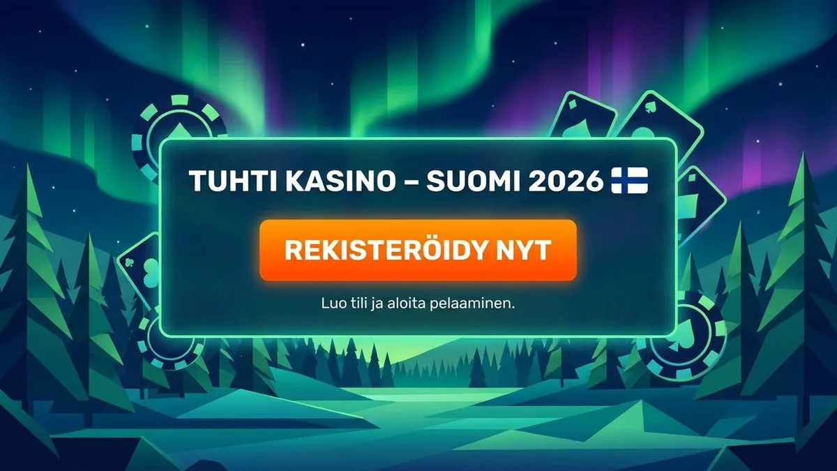 Rekisteröidy bonuksella